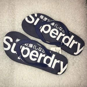 NWT! Superdry Flip Flops